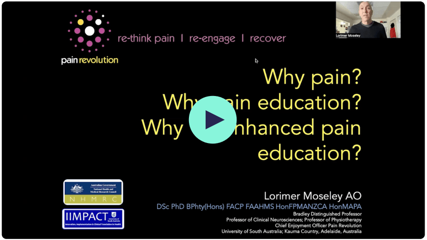 Why pain? Why pain education? Why VR-enhanced pain education?